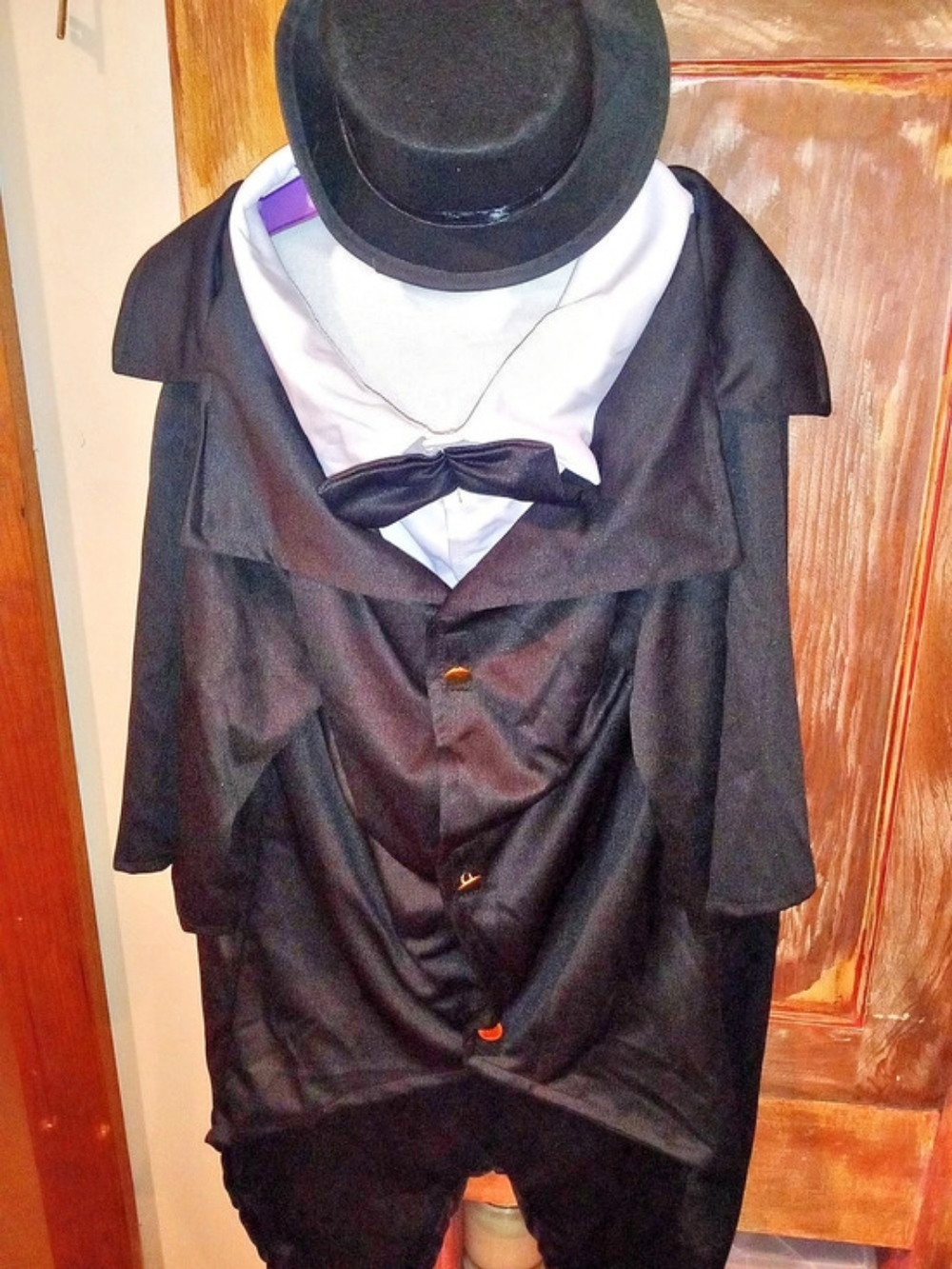 Black & White Theater Costume Like New For Dog